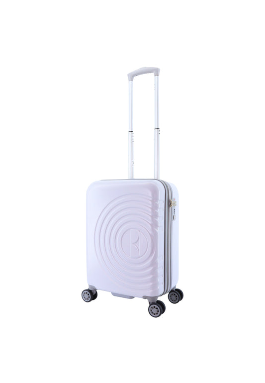 ELLE Extensible Bagage à Main Valise Rigide / Trolley / Valise de Voyage - 55 cm (Petit) - Follies - Lilas