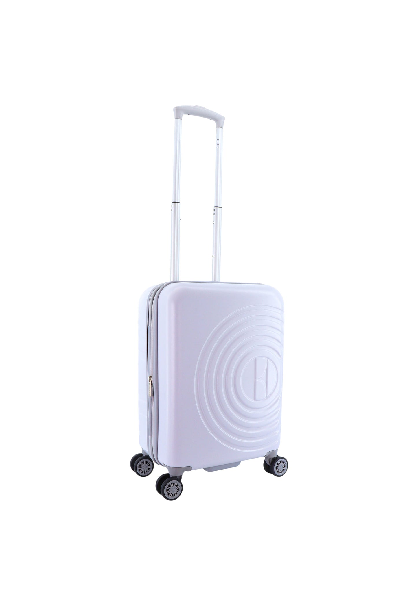 ELLE Extensible Bagage à Main Valise Rigide / Trolley / Valise de Voyage - 55 cm (Petit) - Follies - Lilas