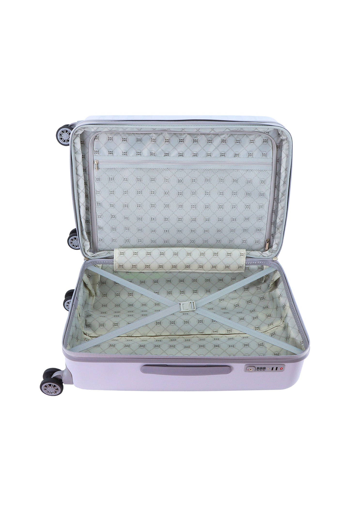 Valise rigide extensible ELLE / Trolley / Valise de voyage - 68 cm (Large) - Follies - Lilas