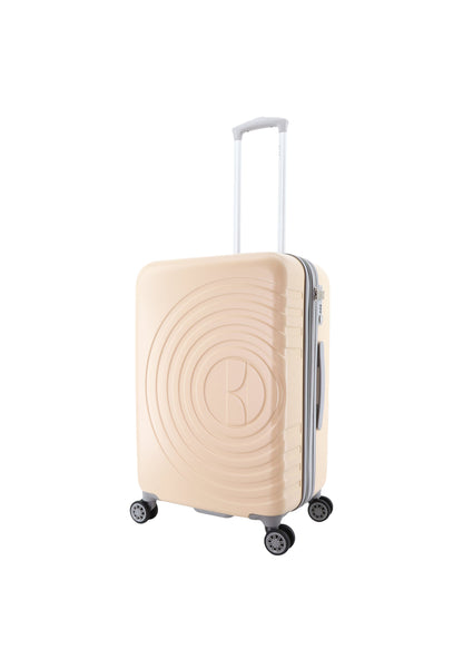 Valise rigide extensible ELLE / Trolley / Valise de voyage - 68 cm (Moyen) - Follies - Rose