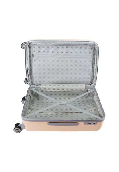 Valise rigide extensible ELLE / Trolley / Valise de voyage - 68 cm (Moyen) - Follies - Rose