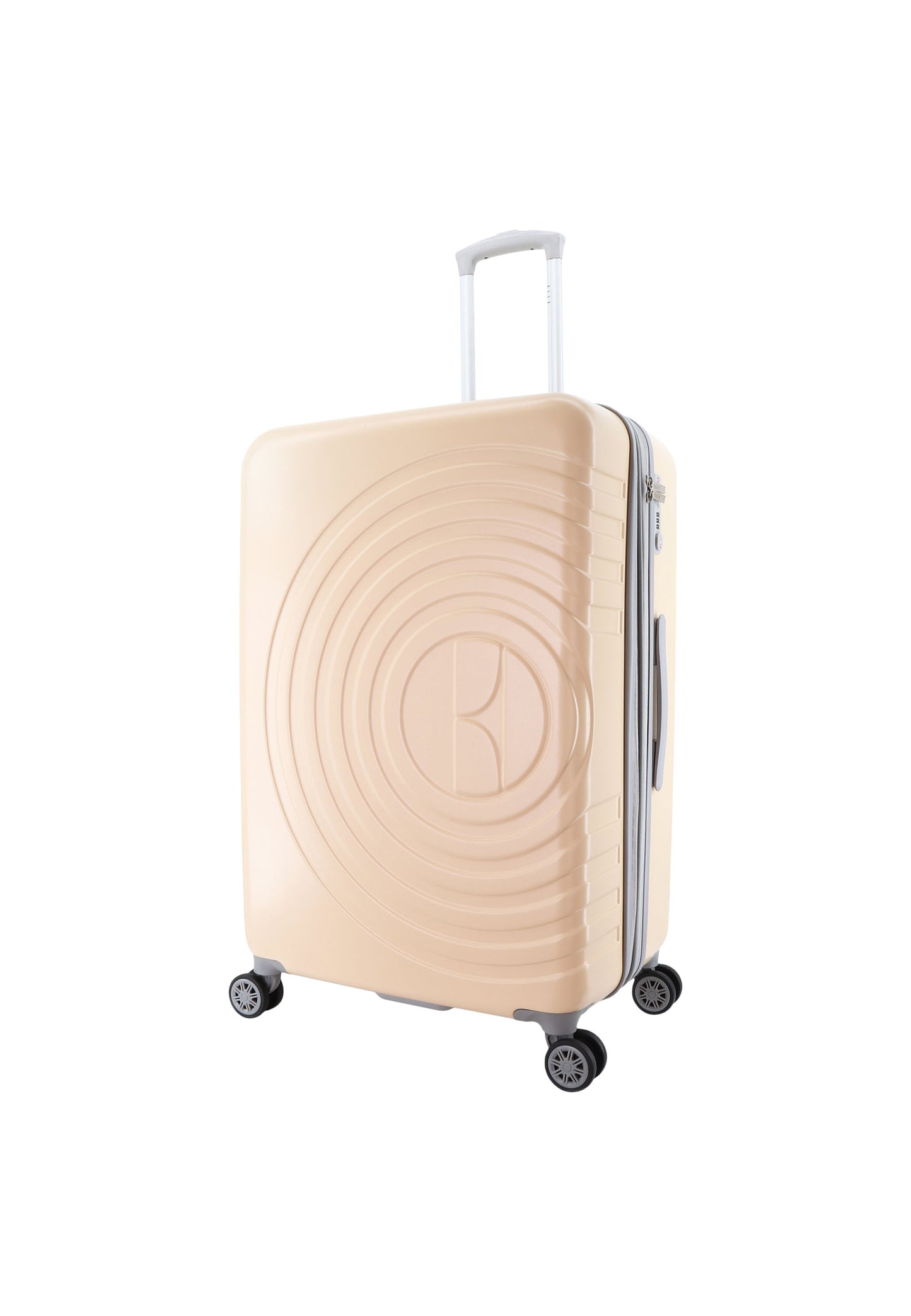 Valise Rigide / Trolley / Valise de Voyage Extensible ELLE -78 cm (Large) - Follies - Rose