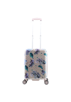 ELLE Floret Handbagage Harde Koffer / Trolley / Reiskoffer - 55 cm (Small) - Lilac