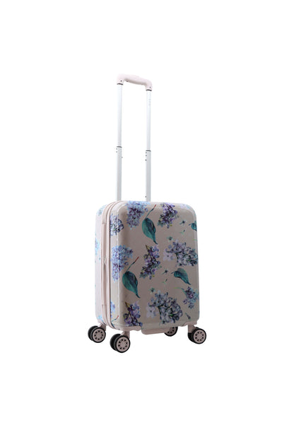 ELLE Floret Handbagage Harde Koffer / Trolley / Reiskoffer - 55 cm (Small) - Lilac