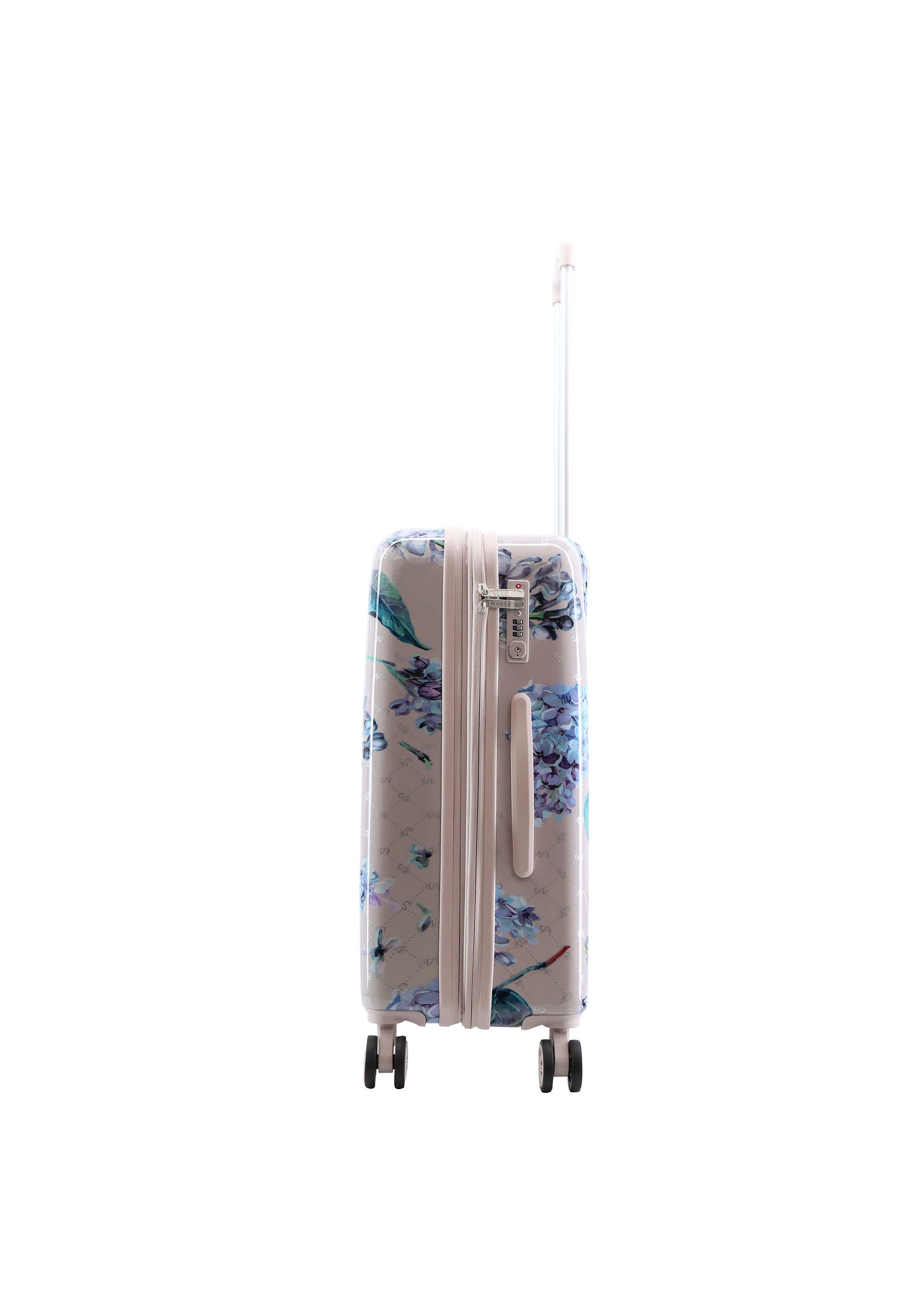 ELLE Floret Valise rigide / Trolley / Valise de voyage - 68 cm (Moyen) - Lilas