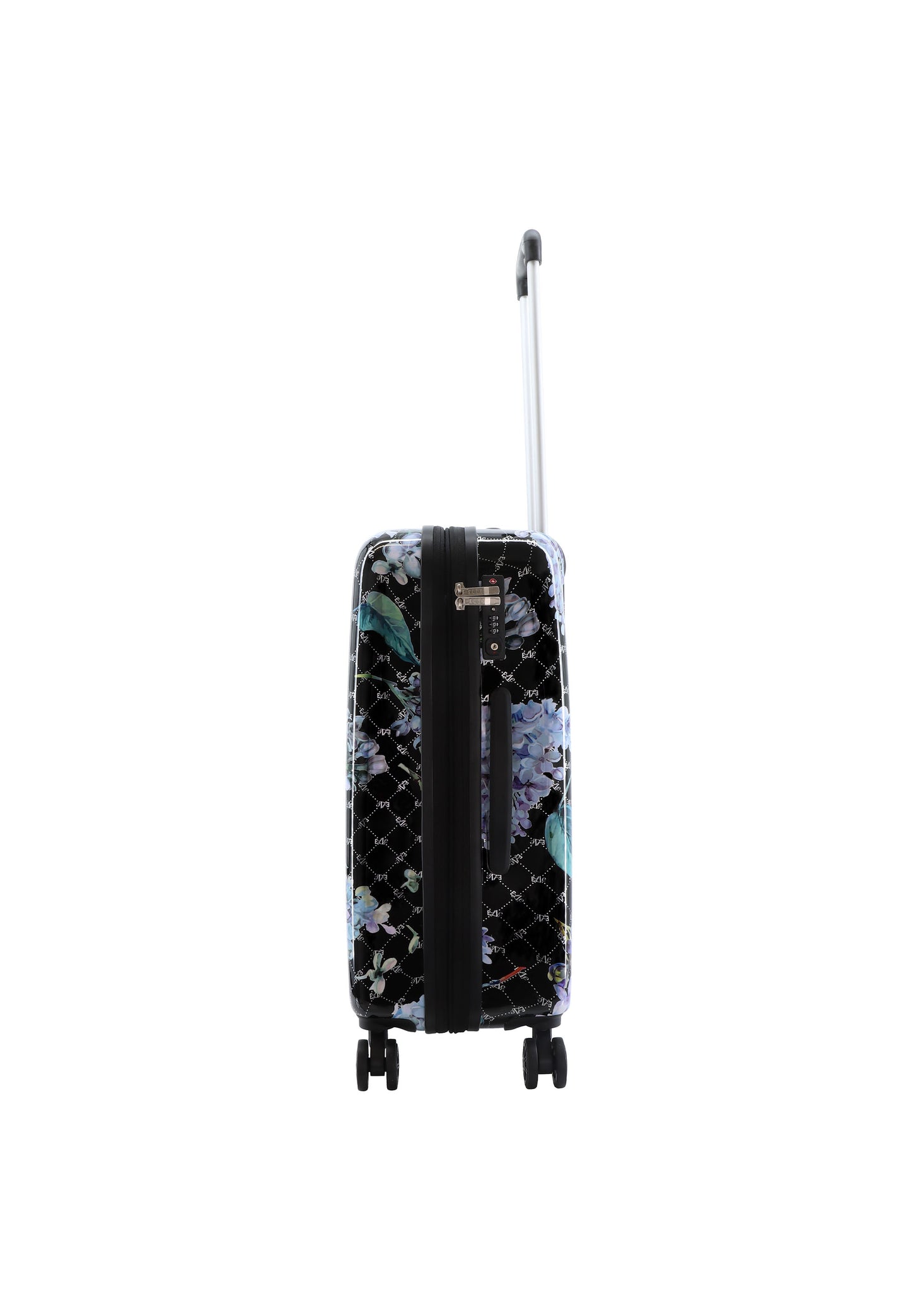 ELLE Floret Harde Koffer / Trolley / Reiskoffer - 68 cm (Medium) - Zwart