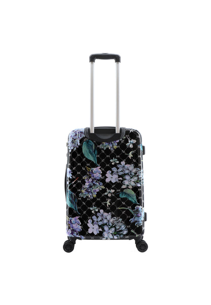 ELLE Floret Harde Koffer / Trolley / Reiskoffer - 68 cm (Medium) - Zwart