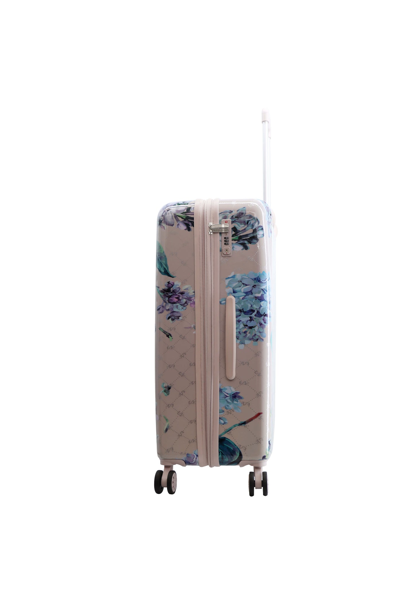 ELLE Floret Valise rigide / Trolley / Valise de voyage - 78 cm (Grande) - Lilas