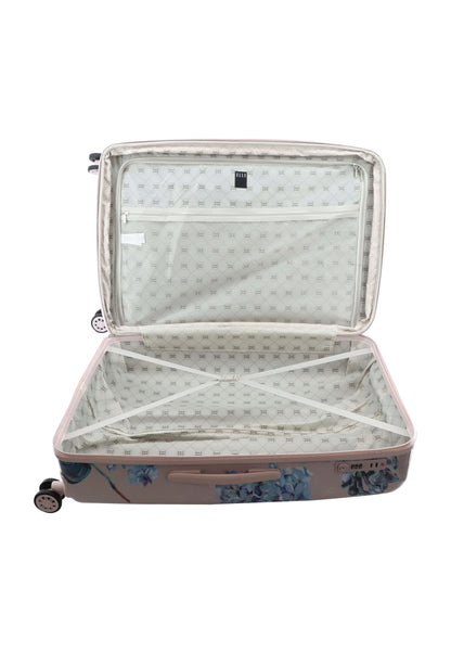 ELLE Floret Valise rigide / Trolley / Valise de voyage - 78 cm (Grande) - Lilas