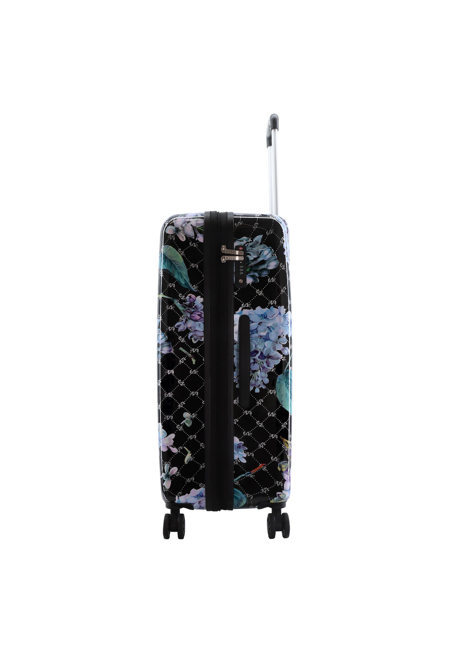 ELLE Floret Harde Koffer / Trolley / Reiskoffer - 78cm (Large) - Zwart