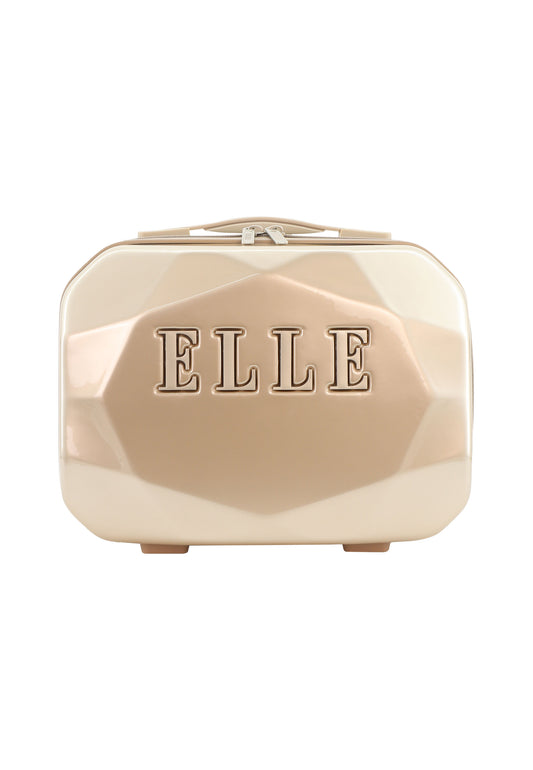 ELLE Diamond Kosmetiktas / Beauty case  - Taupe