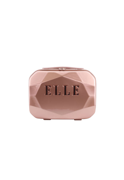 ELLE Diamond Kosmetiktas / Beauty case  - Rose Goud