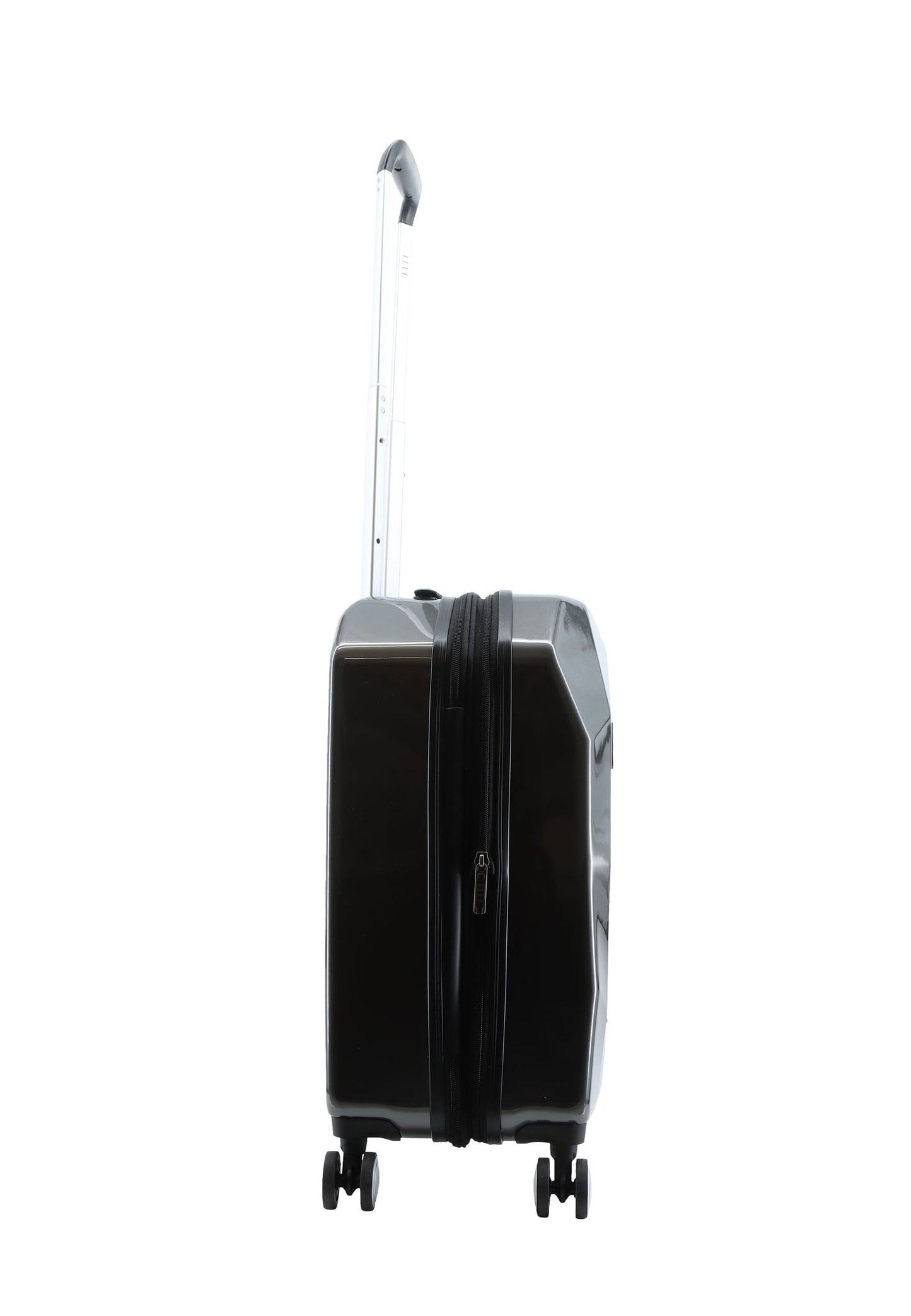 ELLE Diamond Handbagage Harde Koffer / Trolley / Reiskoffer - 56.5 cm (Small) - Antraciet