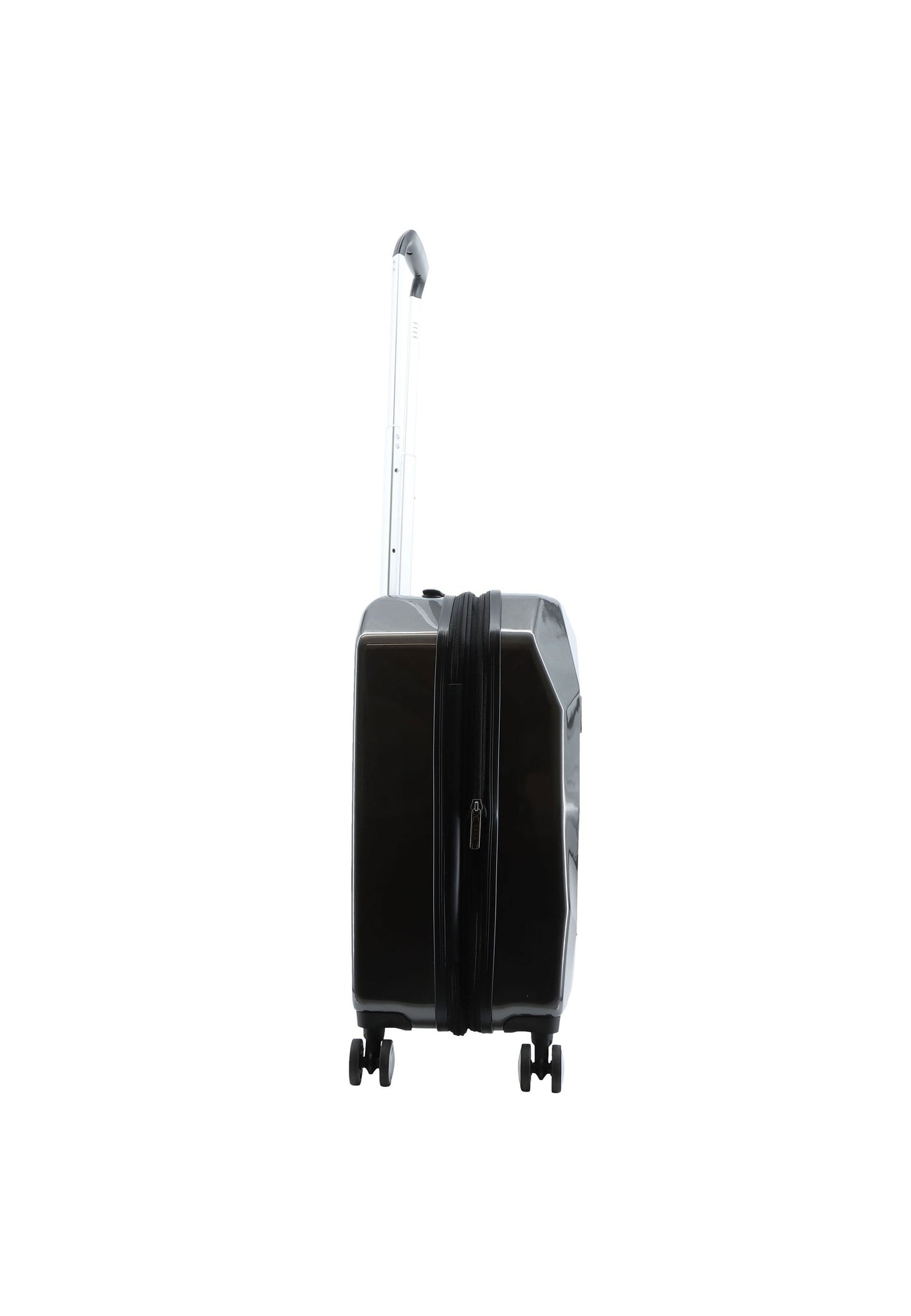 ELLE Diamond Handbagage Harde Koffer / Trolley / Reiskoffer - 56.5 cm (Small) - Antraciet