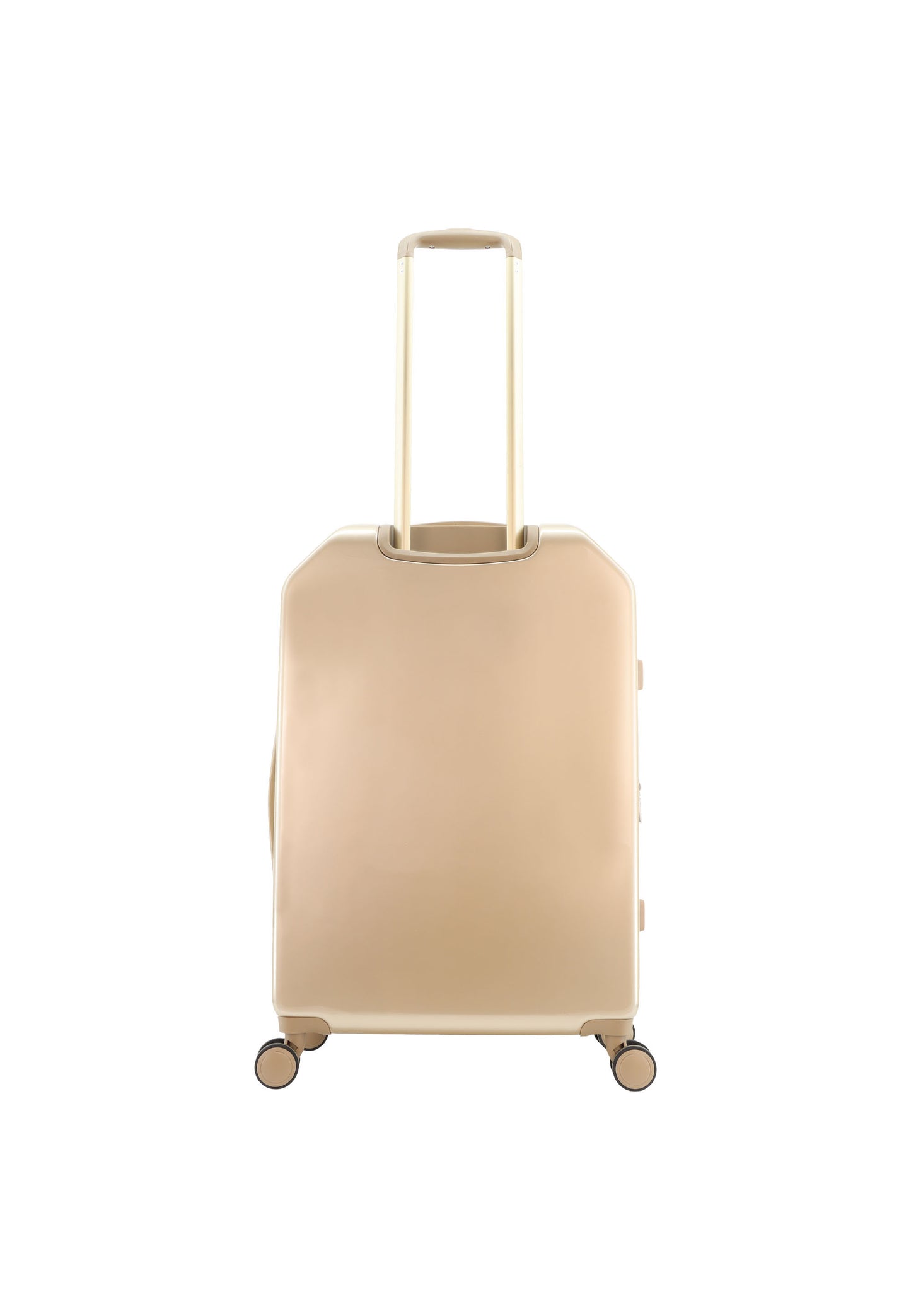 ELLE Diamond Valise rigide / Trolley / Valise de voyage - 67 cm (Moyen) - Taupe