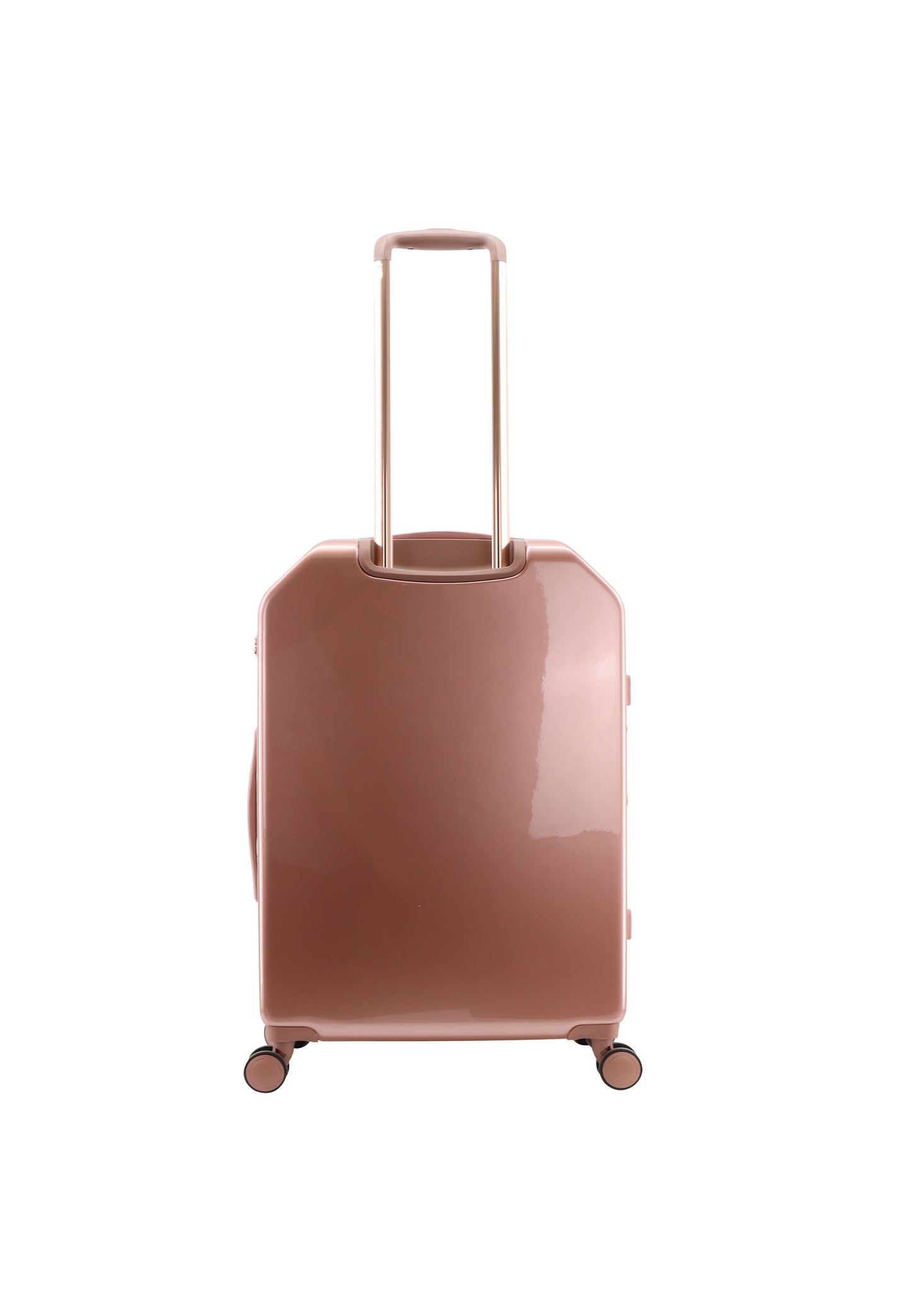 ELLE Diamond  Harde Koffer / Trolley / Reiskoffer - 67 cm (Medium) - Rosé goud