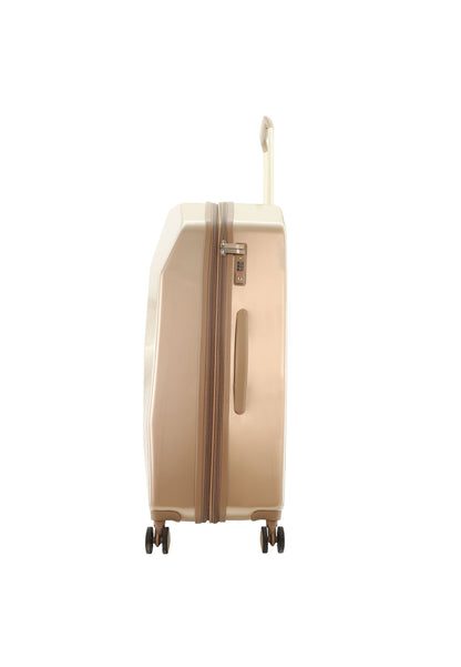 ELLE Diamond  Harde Koffer / Trolley / Reiskoffer - 76.5 cm (Large) - Taupe