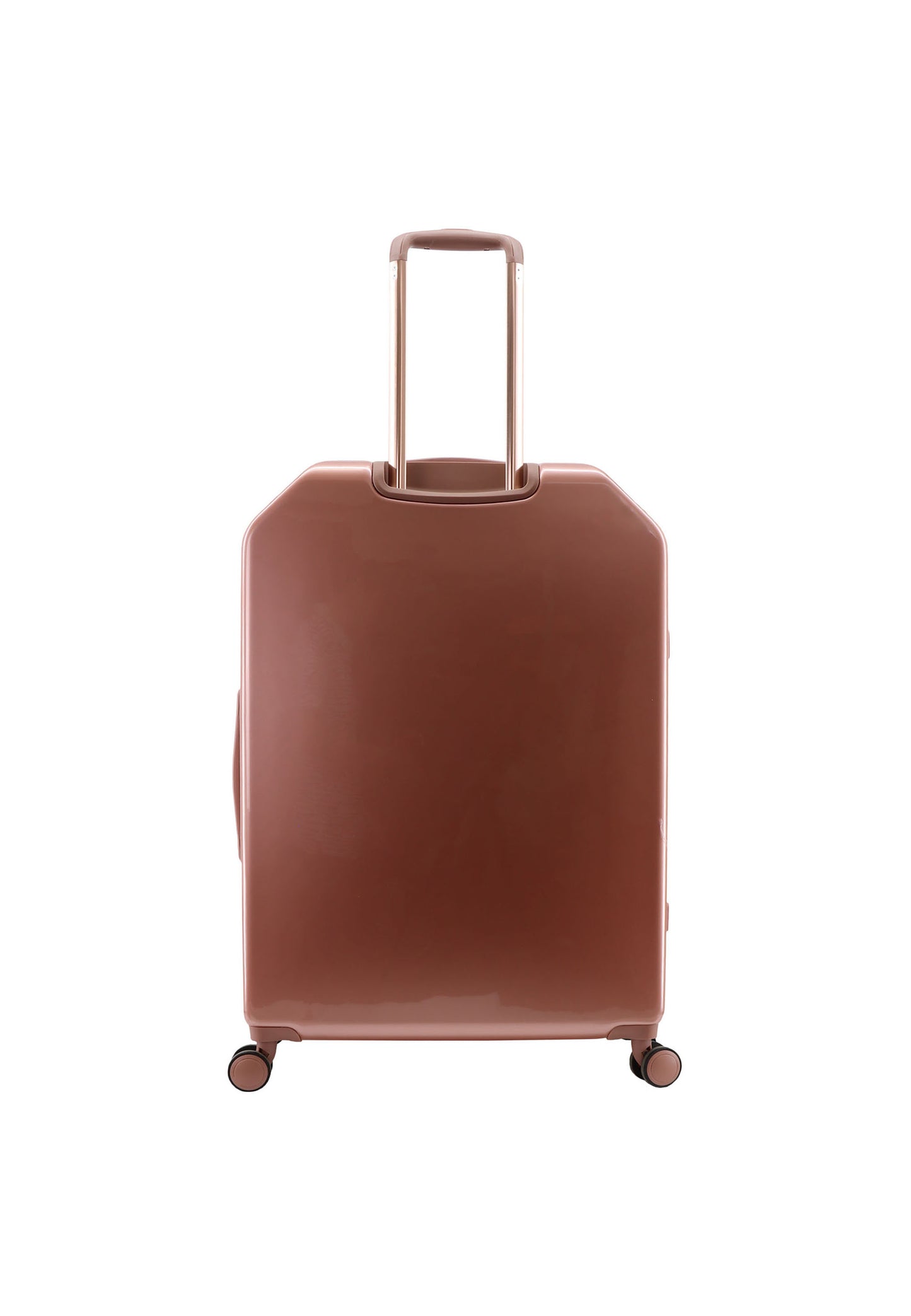 ELLE Diamond design Valise / Trolley / Valise de voyage 76,5 cm Large - Or rose