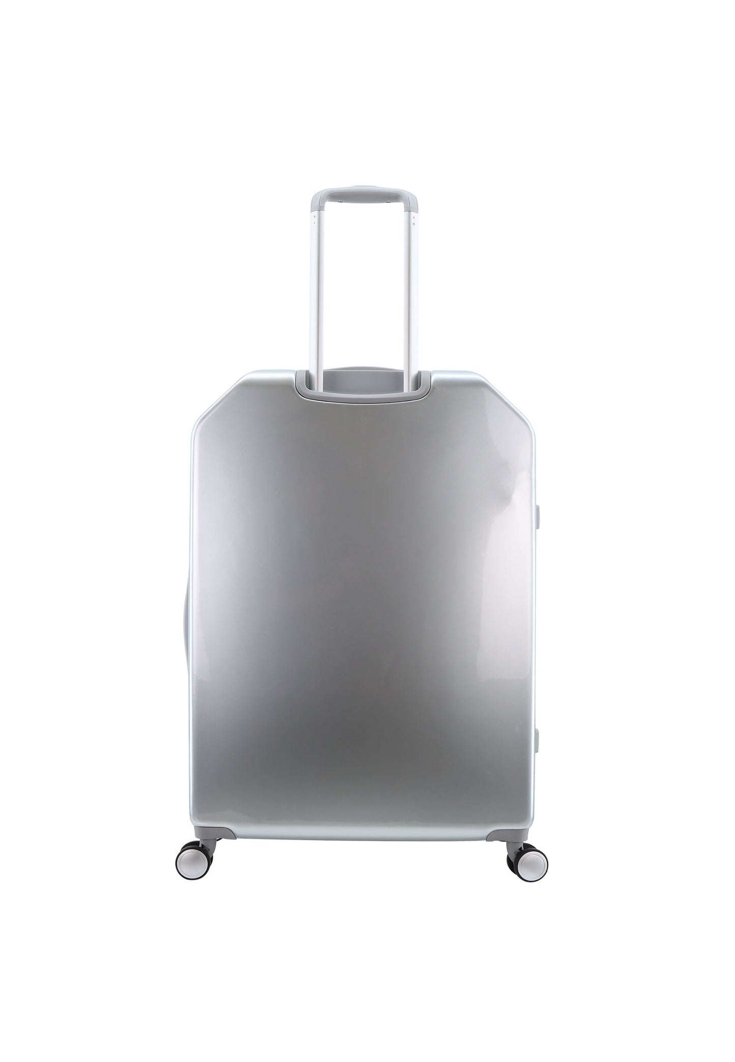 ELLE Diamond  Harde Koffer / Trolley / Reiskoffer - 76.5 cm (Large) - Zilver