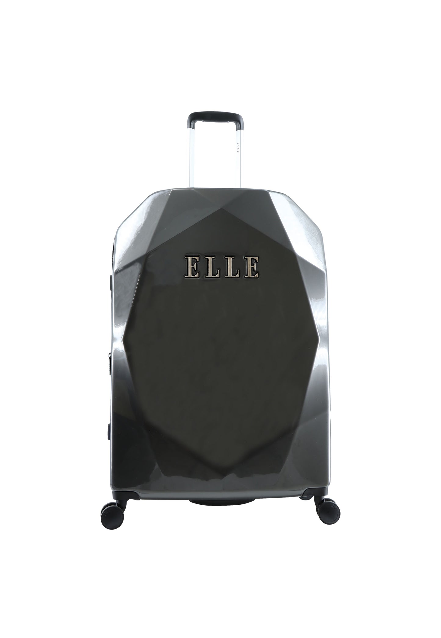 ELLE Diamond  design koffer / Trolley / Reiskoffer 76.5 cm Antraciet