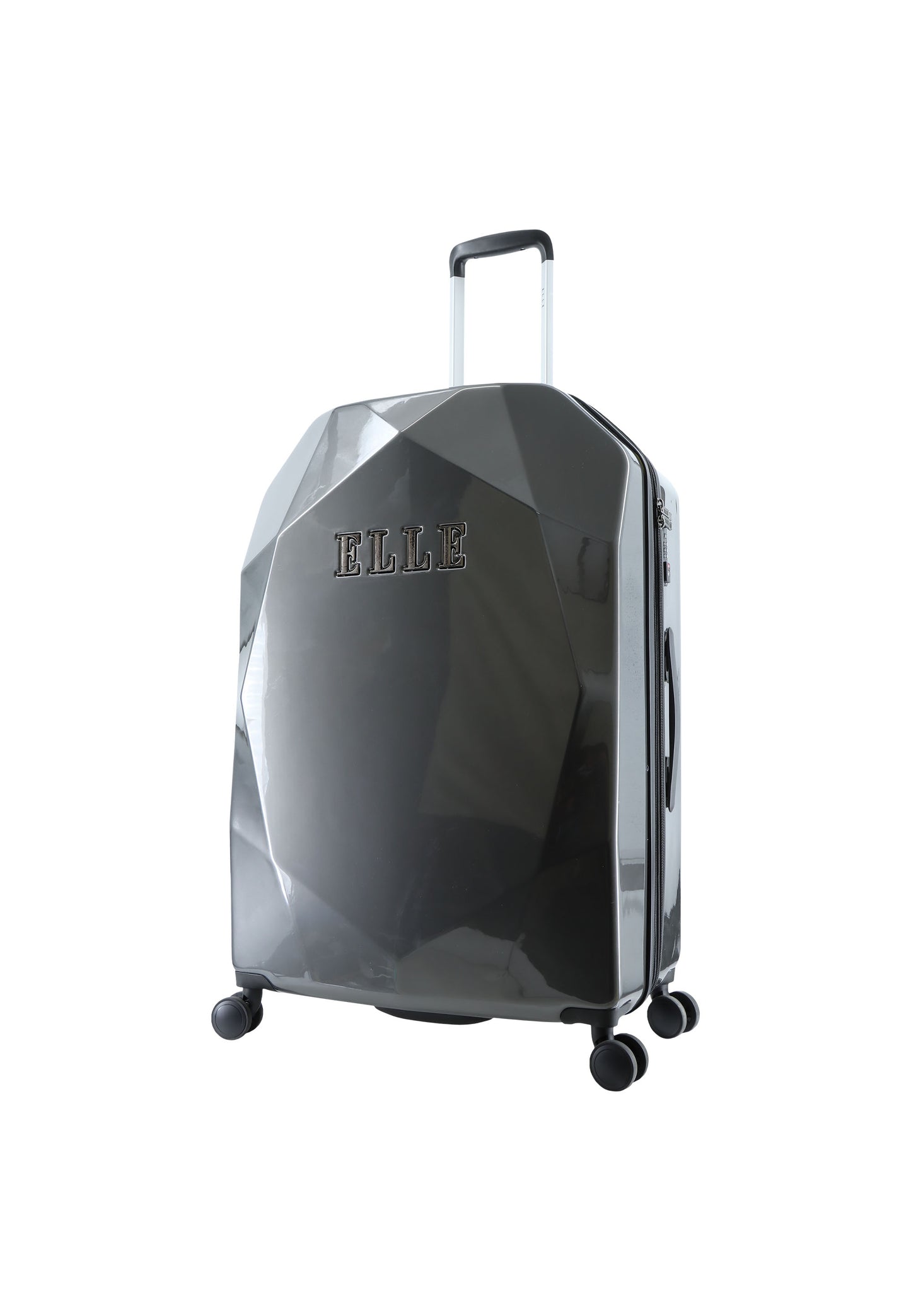 ELLE Diamond  design koffer / Trolley / Reiskoffer 76.5 cm Antraciet