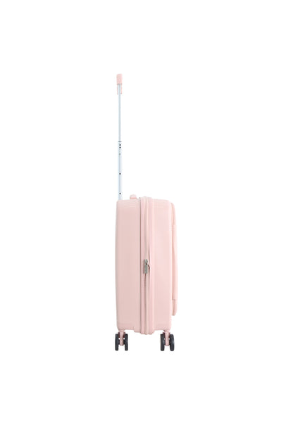 Elle Da'Vine Handbagage harde koffer / Trolley / Reiskoffer - (Small) - Roze