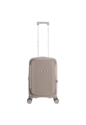 Elle Da'Vine Handbagage harde koffer / Trolley / Reiskoffer - (Small) - Modder