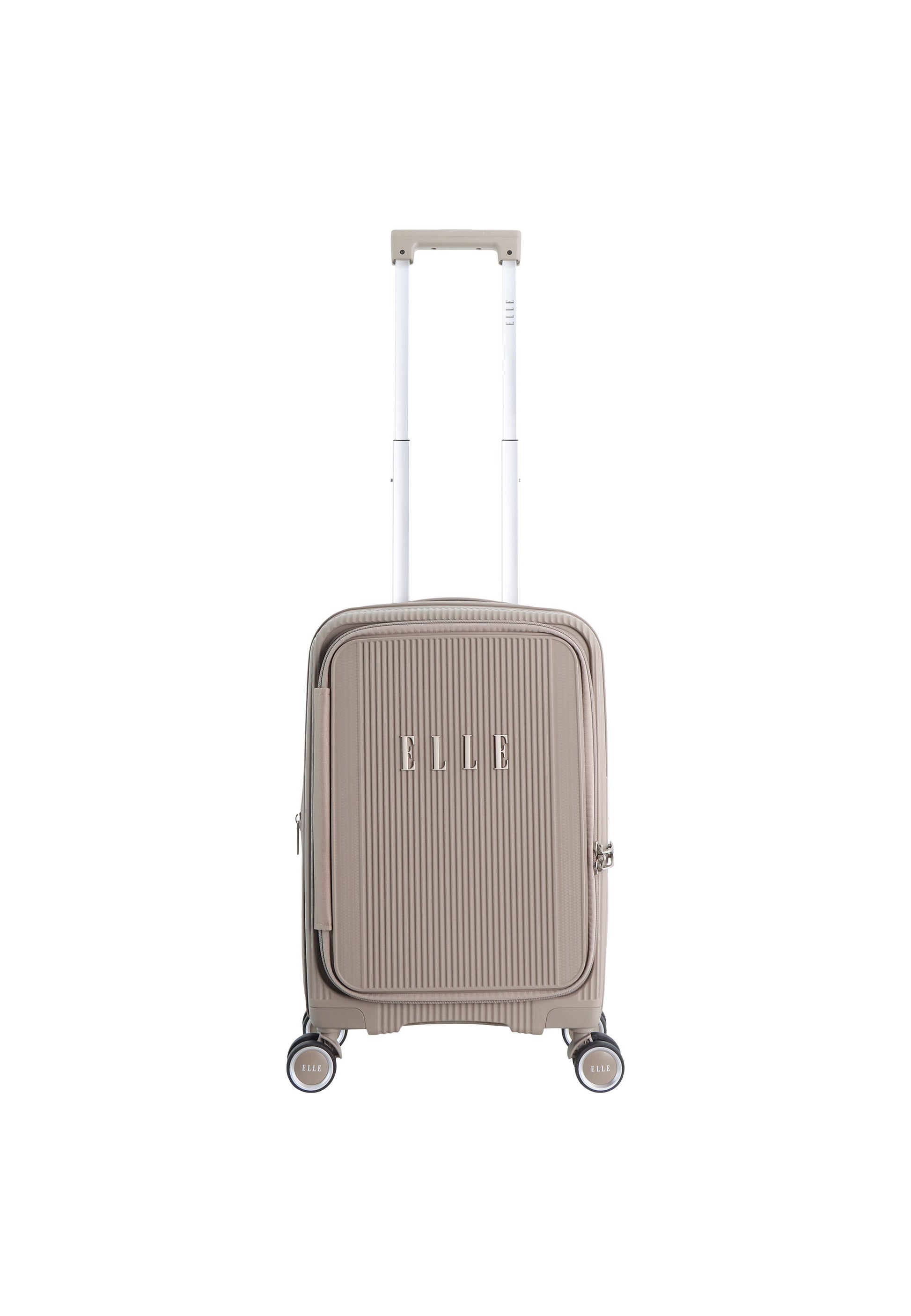 Elle Da'Vine Handbagage harde koffer / Trolley / Reiskoffer - (Small) - Modder