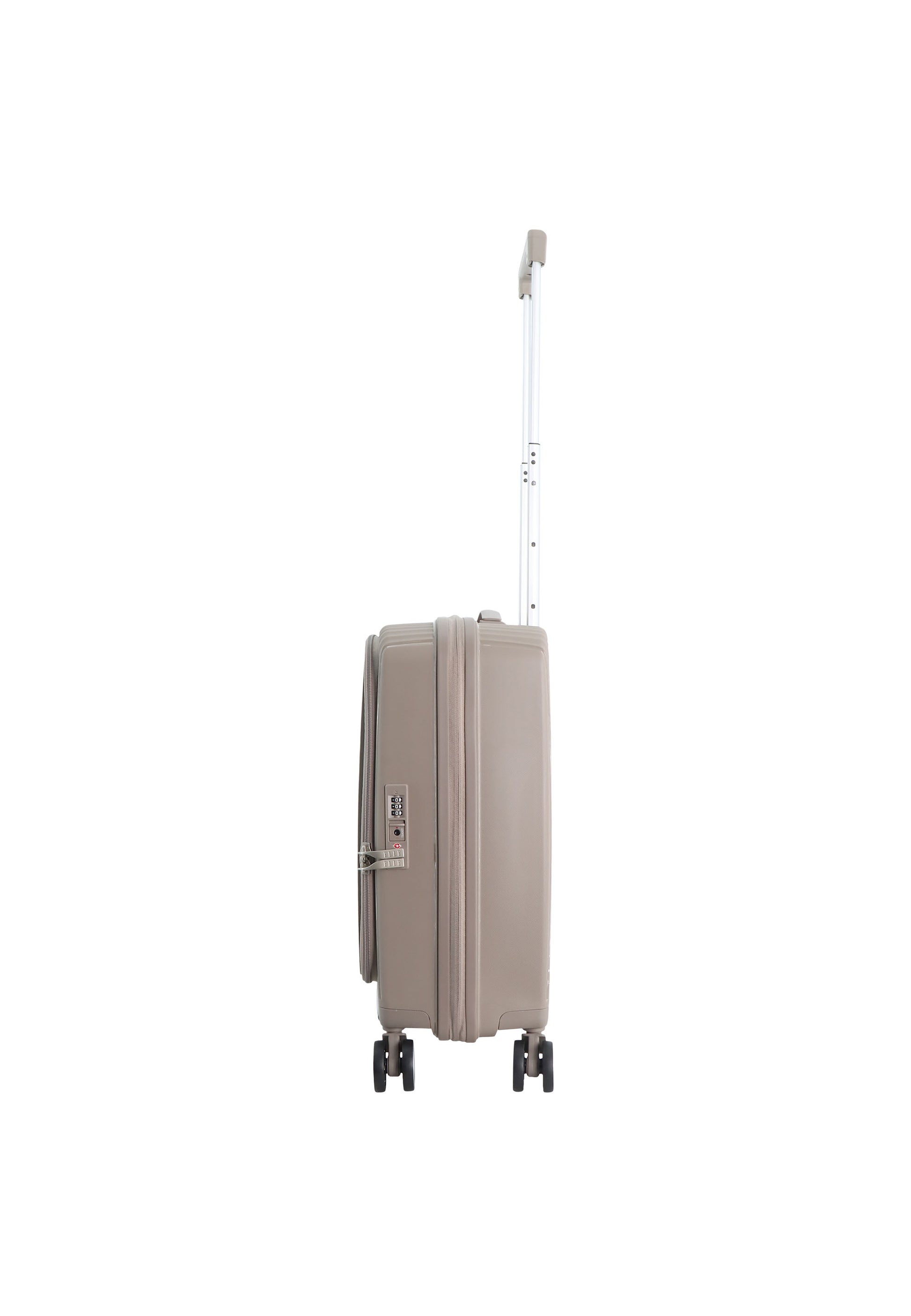 Elle Da'Vine Handbagage harde koffer / Trolley / Reiskoffer - (Small) - Modder