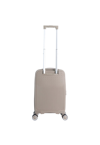 Elle Da'Vine Handbagage harde koffer / Trolley / Reiskoffer - (Small) - Modder