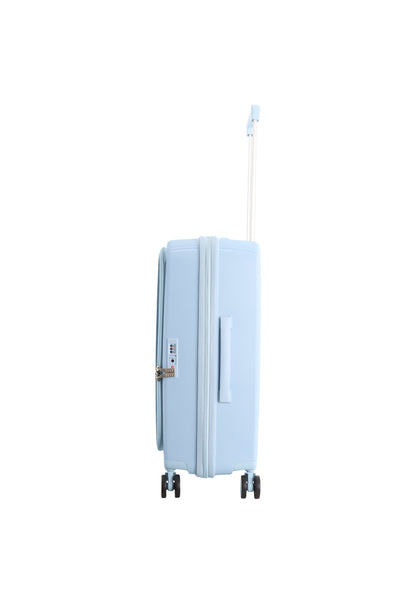 Elle Da'Vine Harde koffer / Trolley / Reiskoffer - (Medium) - :ichtblauw