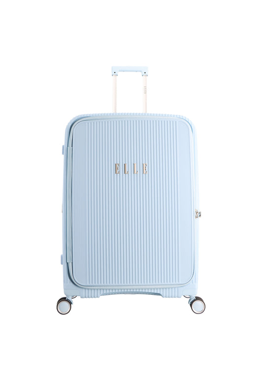 Elle Da'Vine Harde koffer / Trolley / Reiskoffer - (Large) - :ichtblauw