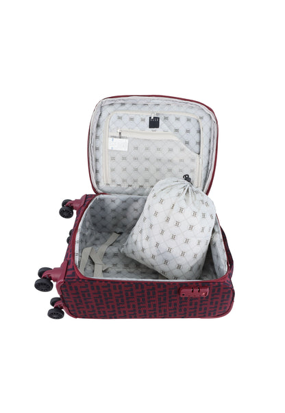 ELLE Couture Handbagage Zachte Koffer / Trolley / Reiskoffer - 53 cm (Small)