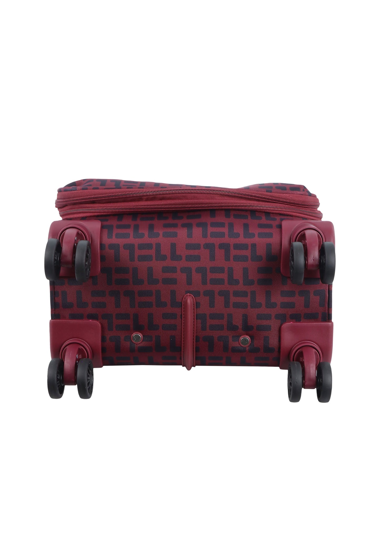 ELLE Couture Handbagage Zachte Koffer / Trolley / Reiskoffer - 53 cm (Small) Rood