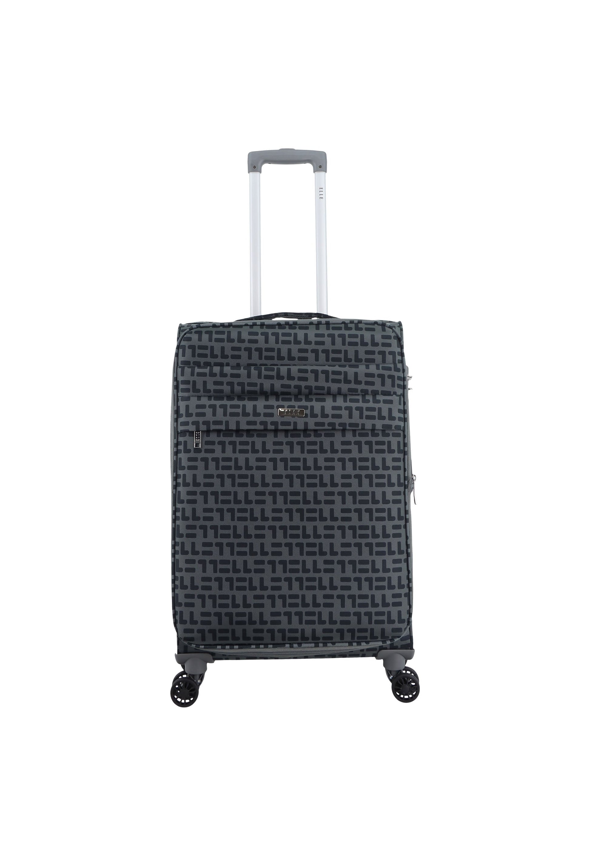 ELLE Couture Zachte Koffer / Trolley / Reiskoffer - 64 cm (Medium)