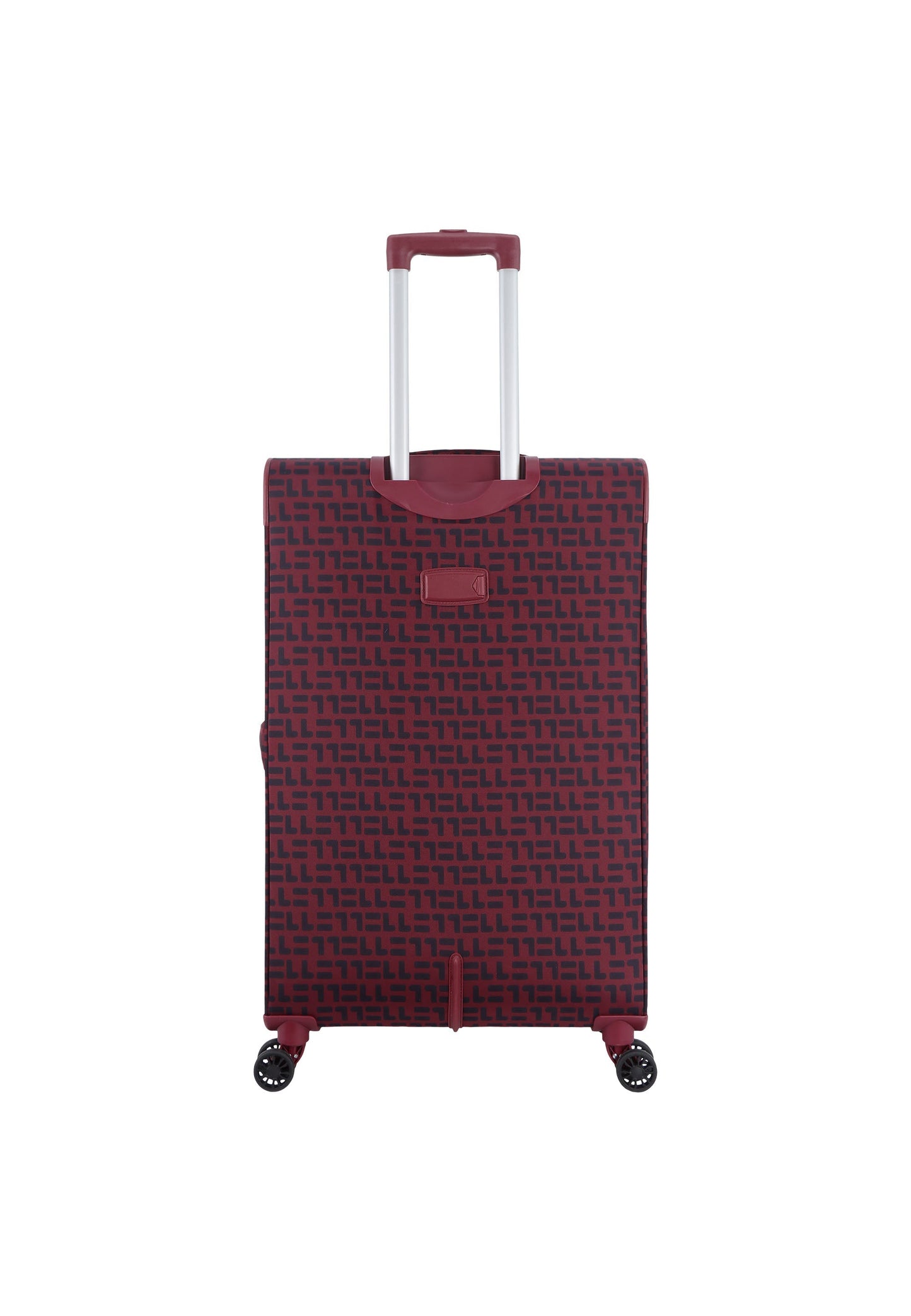 ELLE Couture Zachte Koffer / Trolley / Reiskoffer - 77 cm (Large) Bourgondië