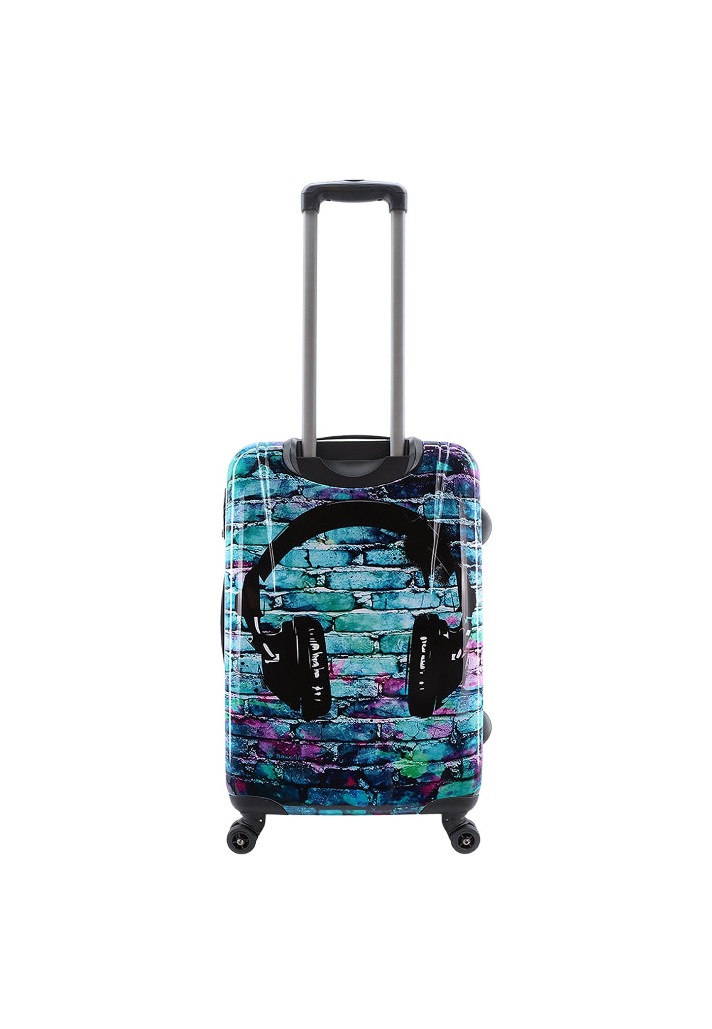 Saxoline Hard Case / Trolley / Travel Case - 67 cm (Moyen) - Impression casque