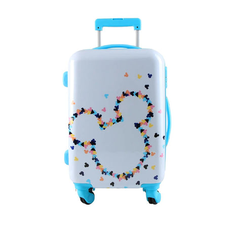 Disney Kinderkoffer Handbagage / Kindertrolley / Kinderreiskoffer - 55 cm - Micky Mouse - Wit