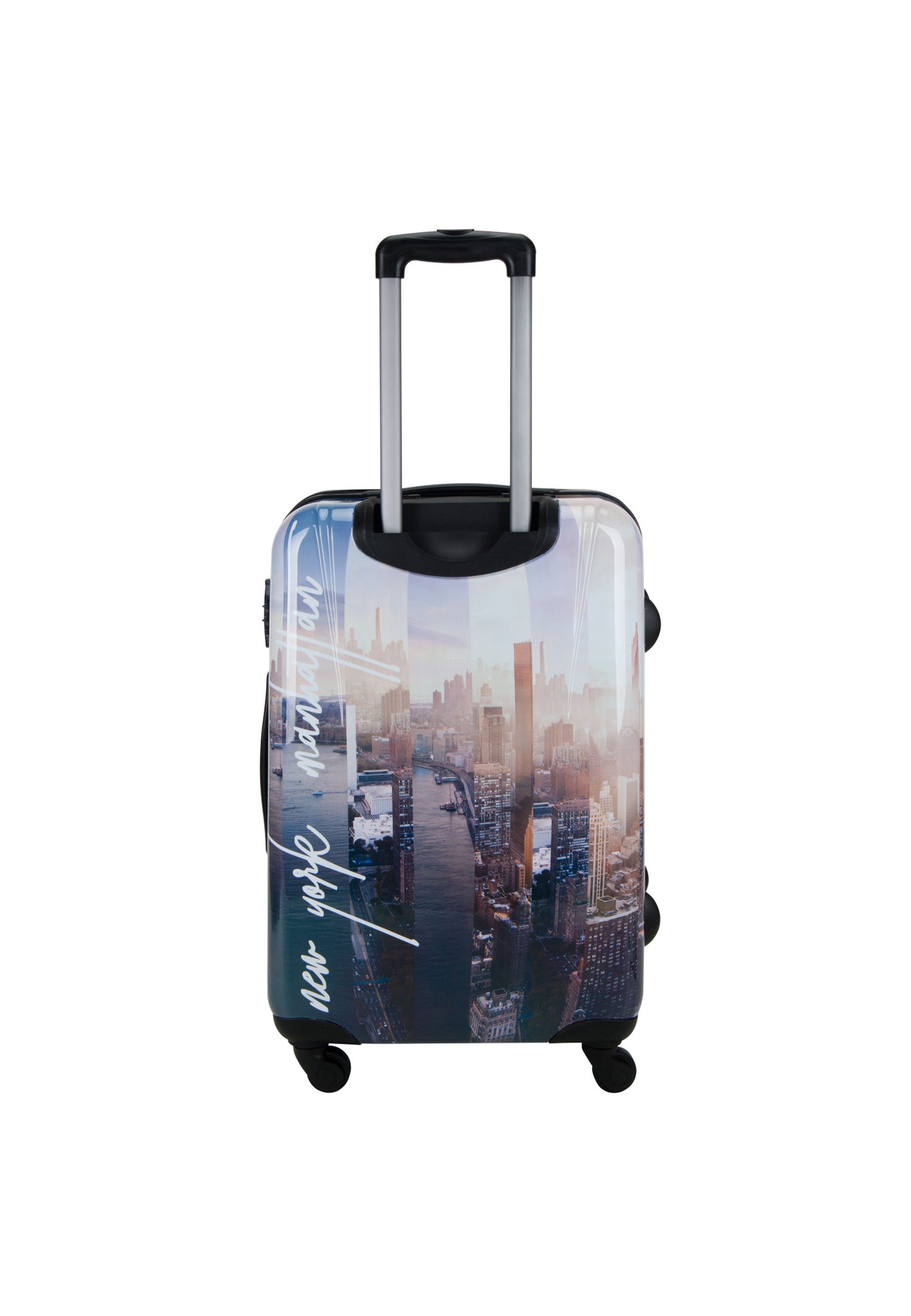 Saxoline Harde Koffer / Trolley / Reiskoffer - 67 cm (Medium) - Manhattan Print