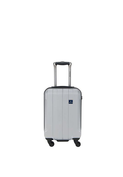 Saxoline harde Handbagage | Koffer | Trolley - 54cm (S) - Matrix Zilver