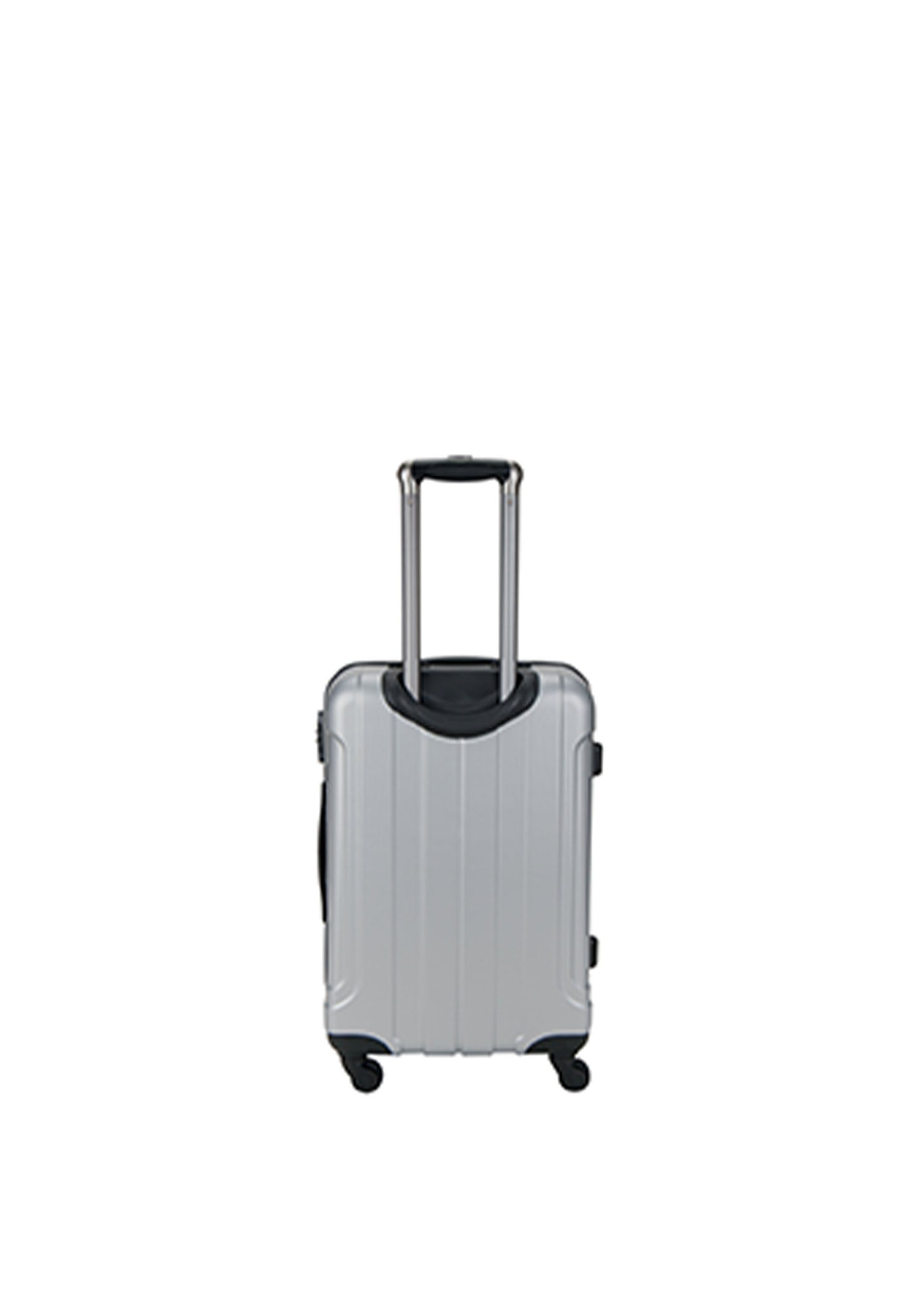 Saxoline harde Handbagage | Koffer | Trolley - 54cm (S) - Matrix Zilver