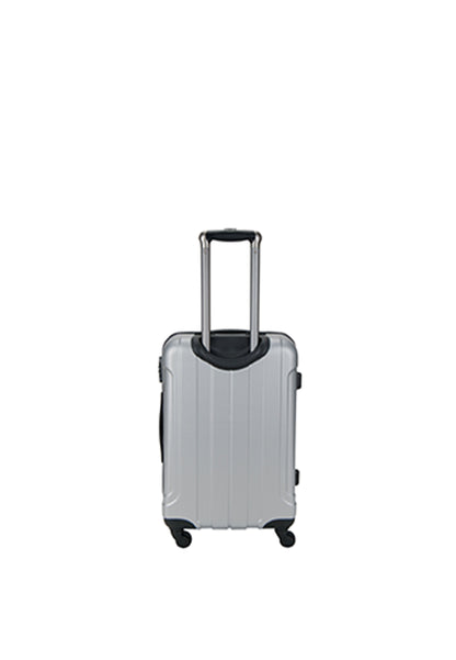 Bagage à main rigide Saxoline | Valise | Chariot - 54cm (S) - Matrix Argent