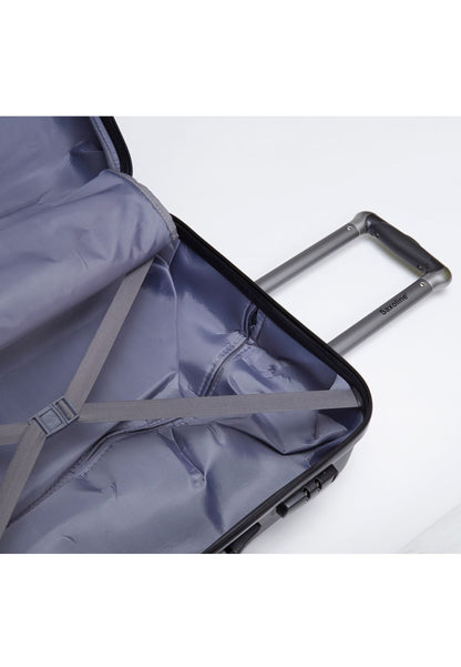 Bagage à main rigide Saxoline | Valise | Chariot - 54cm (S) - Matrix Argent