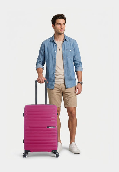 Étui rigide pour saxoline « Fiesta » / Étui de voyage - 60 L - Moyen - Fuchsia