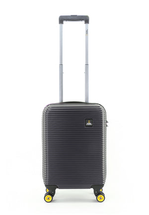 National Geographic Handbagage Harde Koffer / Trolley / Reiskoffer - 55 cm (Small) - Abroad - Zwart