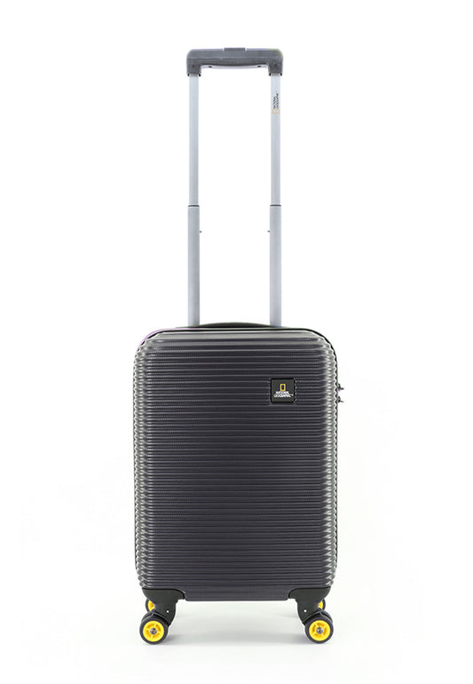 National Geographic Handbagage Harde Koffer / Trolley / Reiskoffer - 55 cm (Small) - Abroad - Zwart
