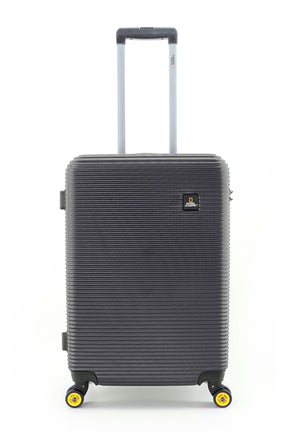 National Geographic Harde Koffer / Trolley / Reiskoffer - 67 cm (Medium) - Abroad - Zwart