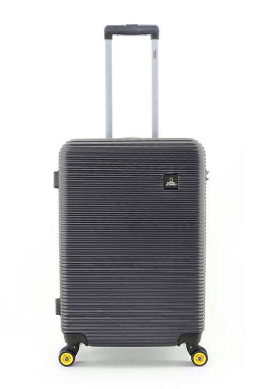 National Geographic Harde Koffer / Trolley / Reiskoffer - 67 cm (Medium) - Abroad - Zwart