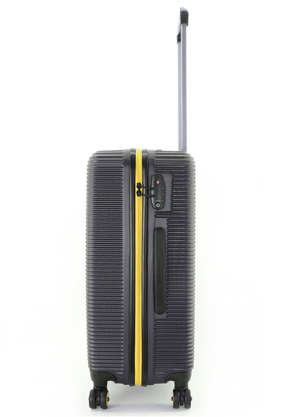National Geographic Harde Koffer / Trolley / Reiskoffer - 67 cm (Medium) - Abroad - Zwart