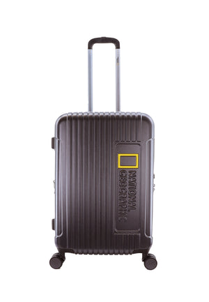 National Geographic Harde Koffer / Trolley / Reiskoffer - 67 cm (Medium) - Canyon - Metallic Mud